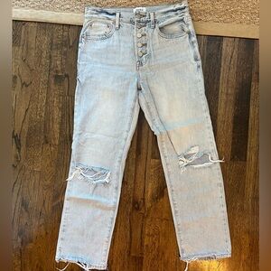 Pistola Charlie High Rise Straight Jeans